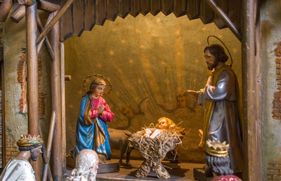 Kirchturmblick Winter 2025